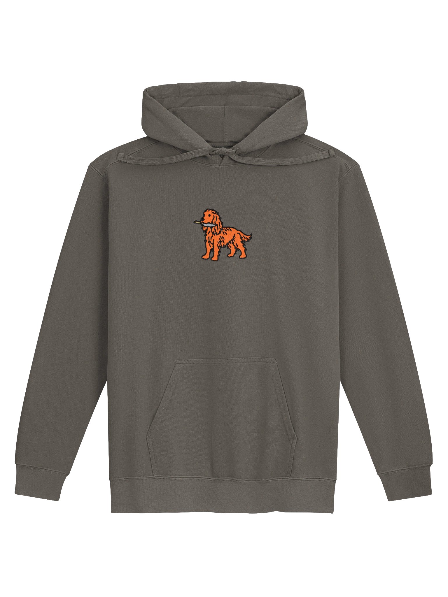 Funny Chibi-Style English Cocker Spaniel(Red) Embroidered Premium Hoodie product image (5)