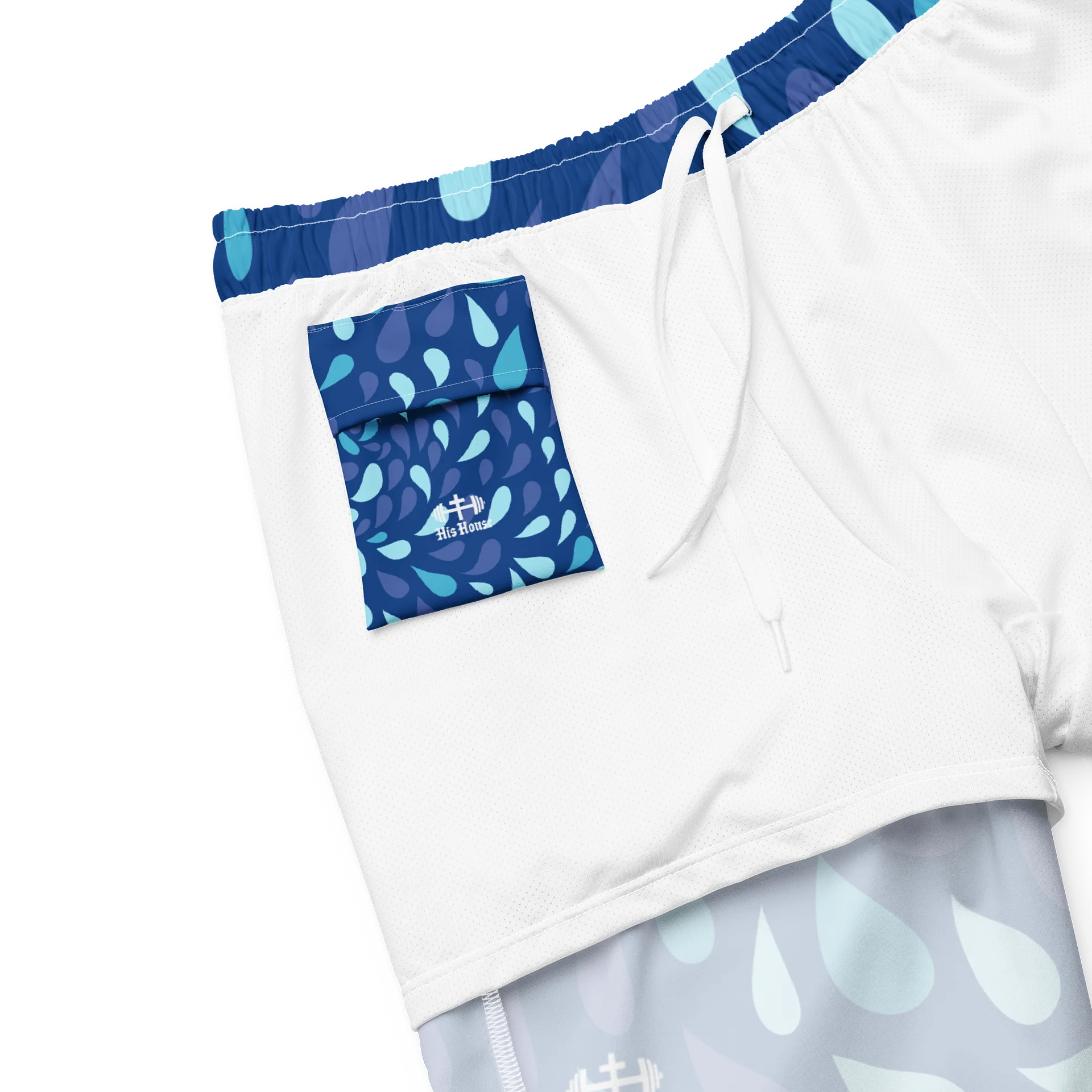 His House Mens Swimsuit - Blue Wave product image (8)