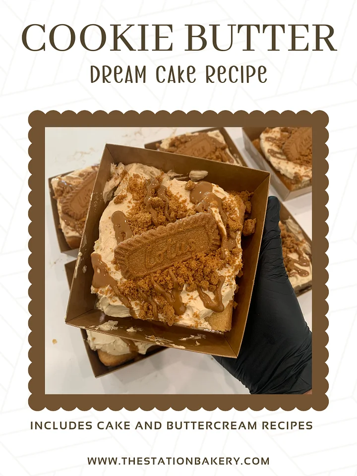 Cookie Butter Dream Cake Recipe product image (1)