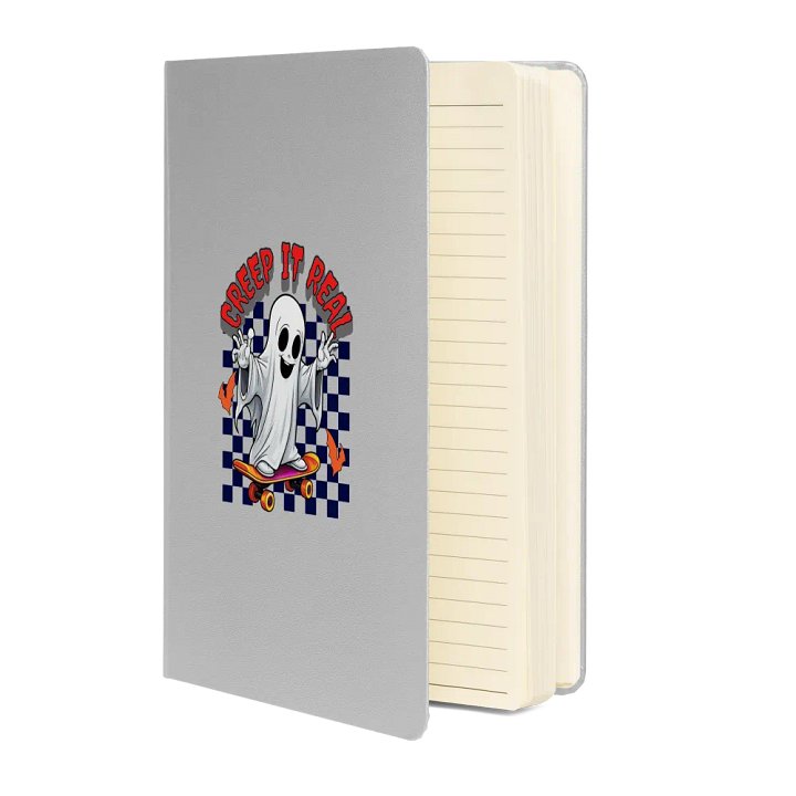 Creep It Real Skateboarding Spirit Hardcover Notebook product image (2)