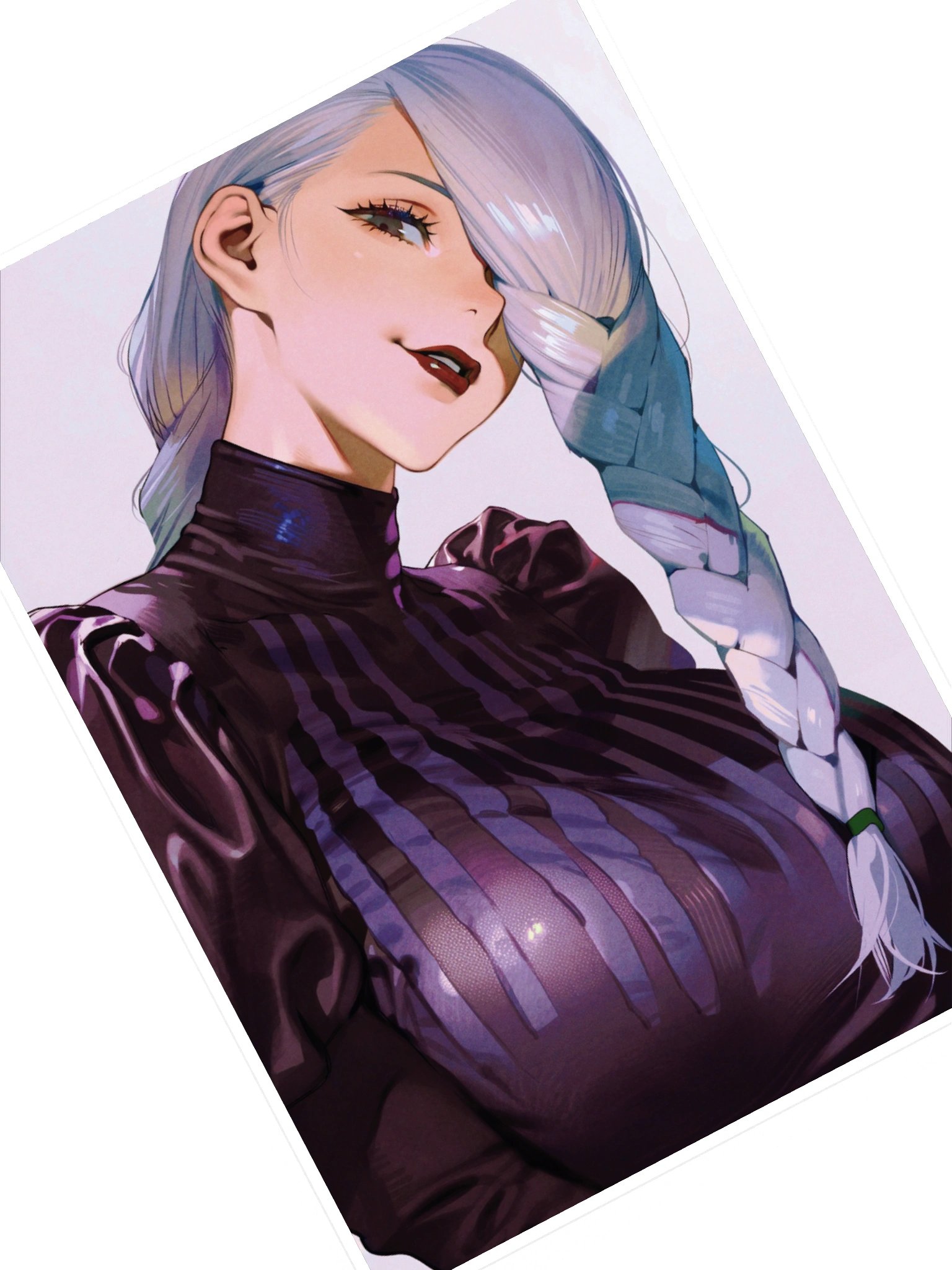 White Hair Mother Sticker product image (1)