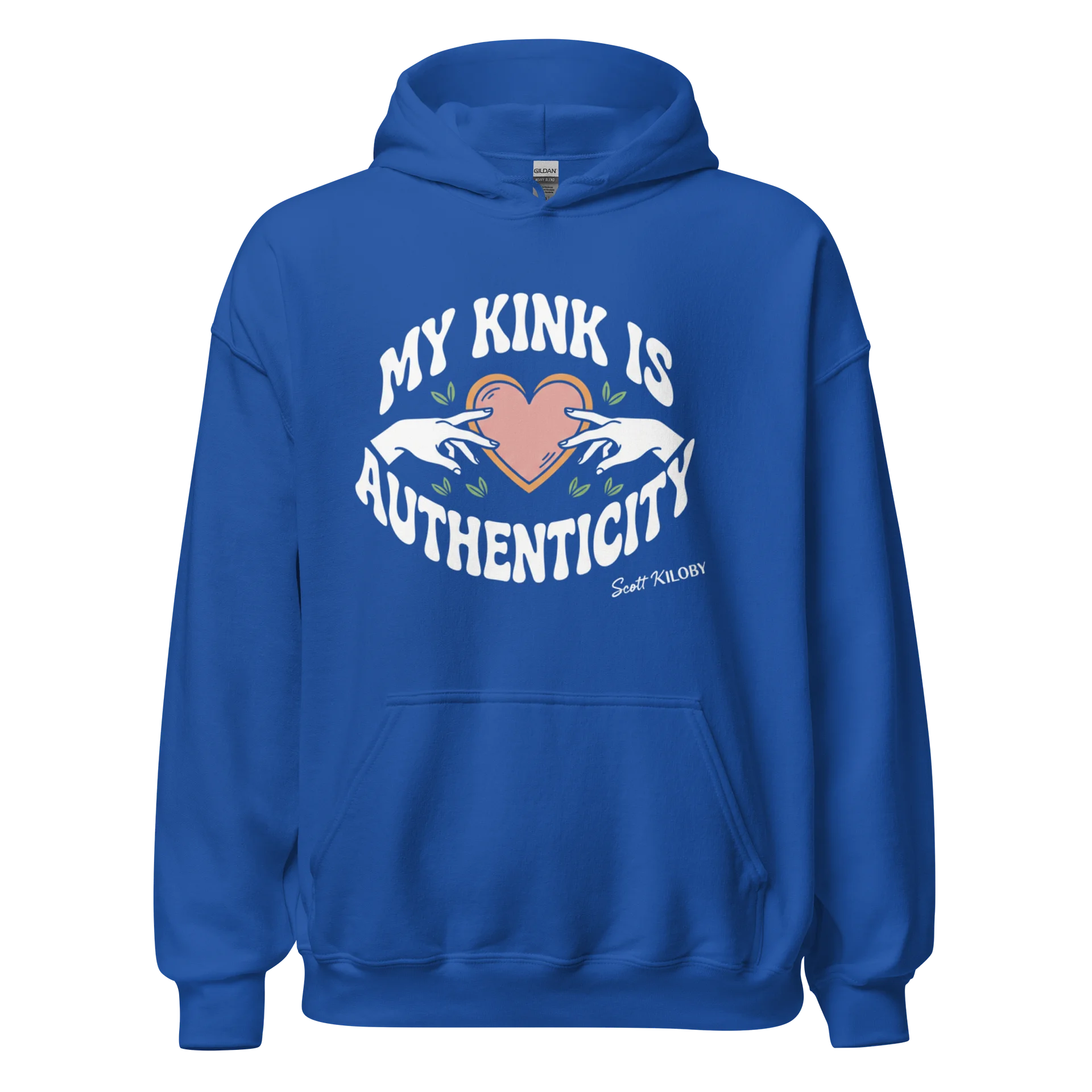 “My Kink Is Authenticity” Royal Classic Unisex Hoodie product image (1)