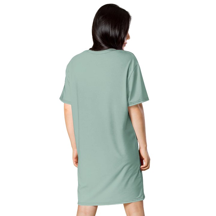 Oversized T-Shirt Dress - Shimmering Opal, Sizes 2XS-6XL product image (2)
