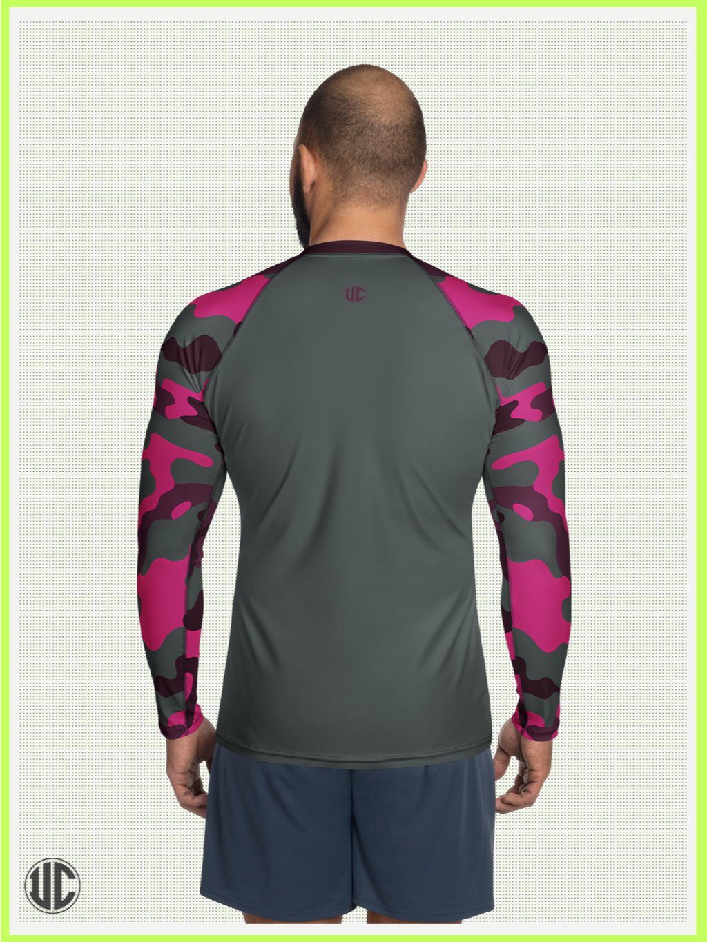 Savage Woodland Camo – Men’s Rash Guard product image (2)