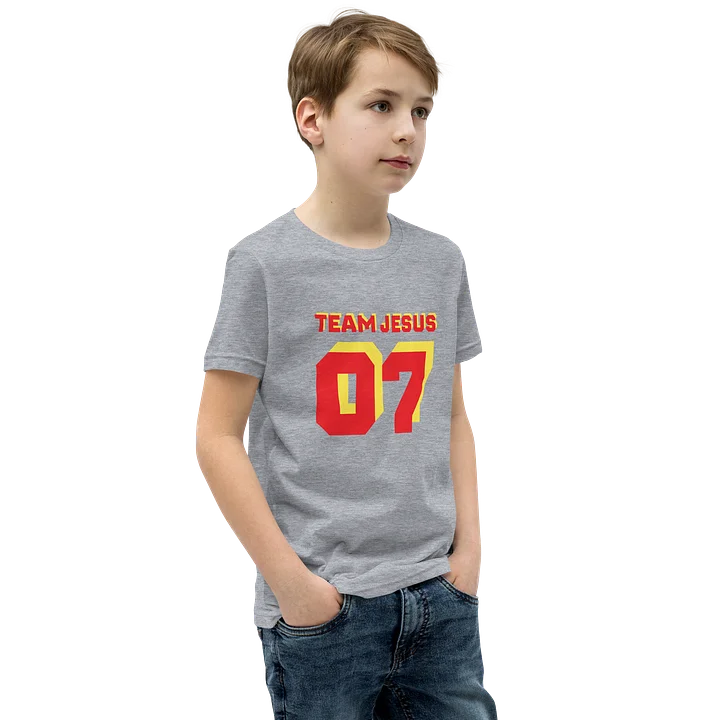 Team Jesus 07 Youth Tee – Sporty Faith Edition product image (33)
