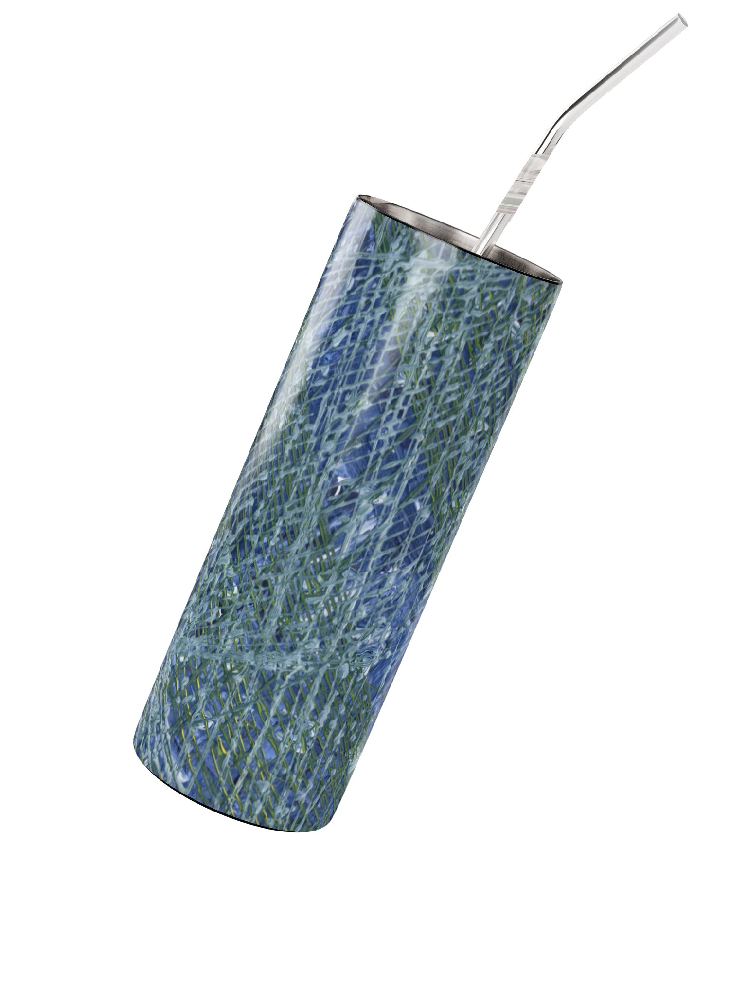 Level One - Tall Stainless-Steel Tumbler w/ Straw product image (4)