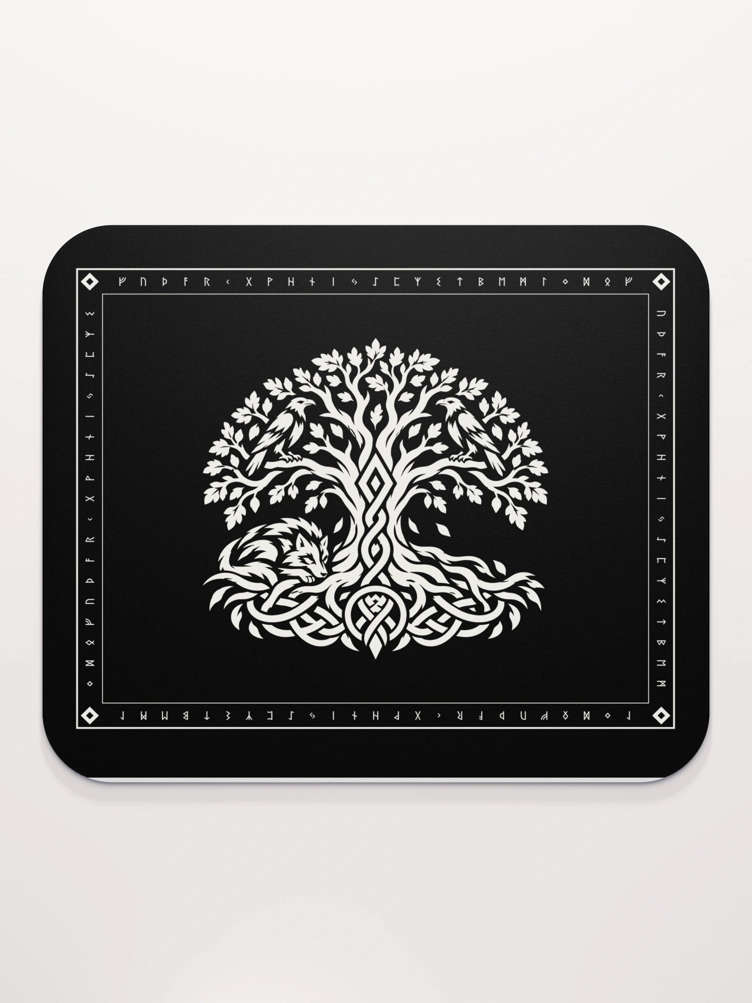 Yggdrasil — Bone Ink Mouse Pad product image (3)