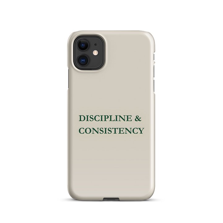 Discipline & Consistency Snap Case for iPhone® product image (24)