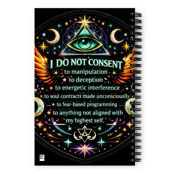 I Do Not Consent -Spiral Notebook product image (2)