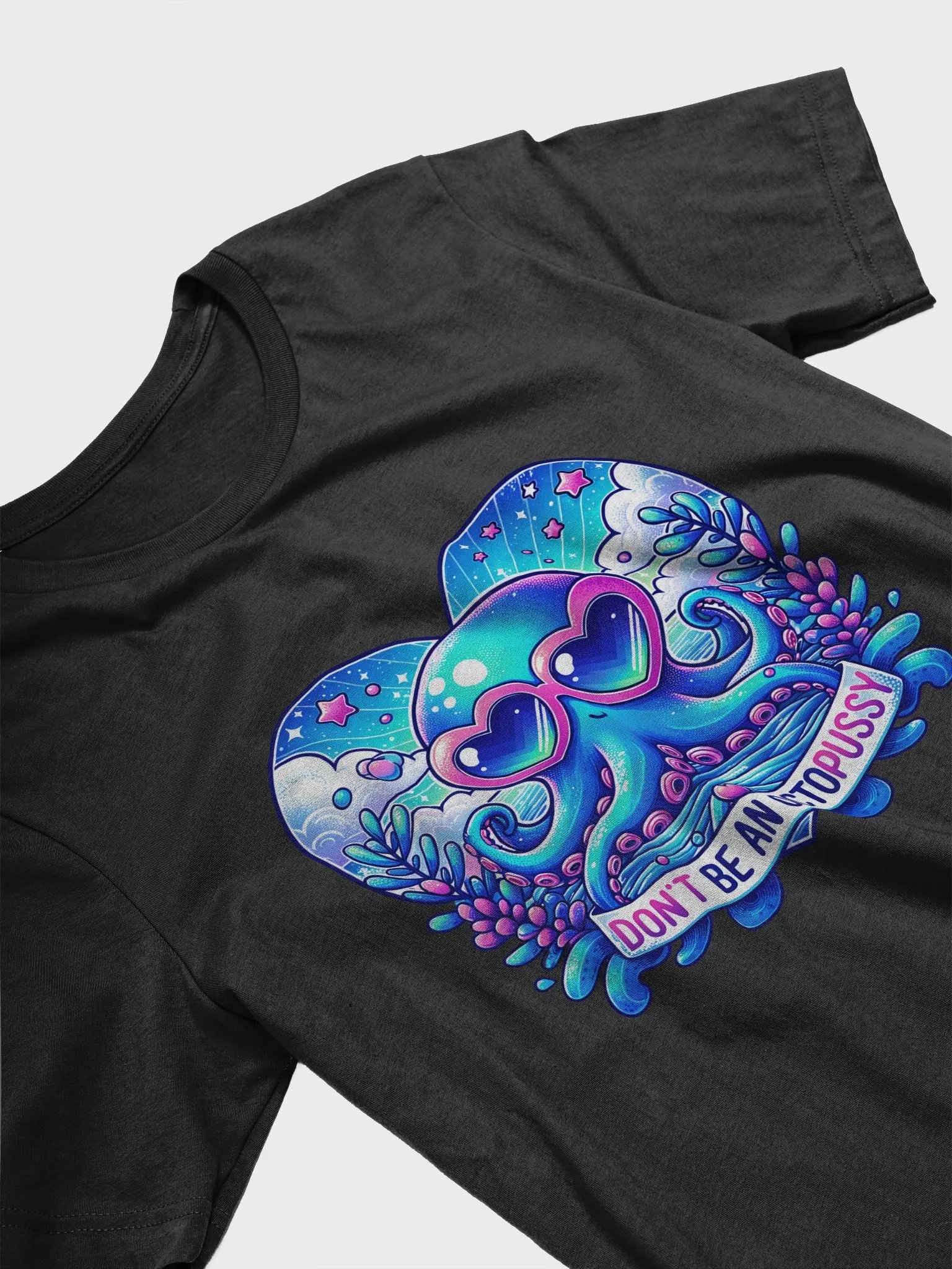 Octopus Heart Sunglasses T-Shirt product image (3)