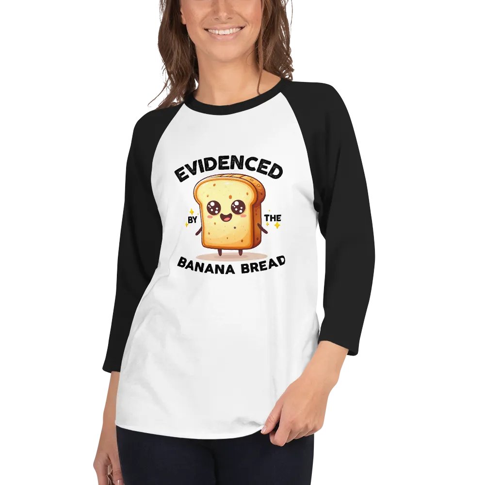 Evidenced by the Banana Bread | Baseball Tee product image (4)