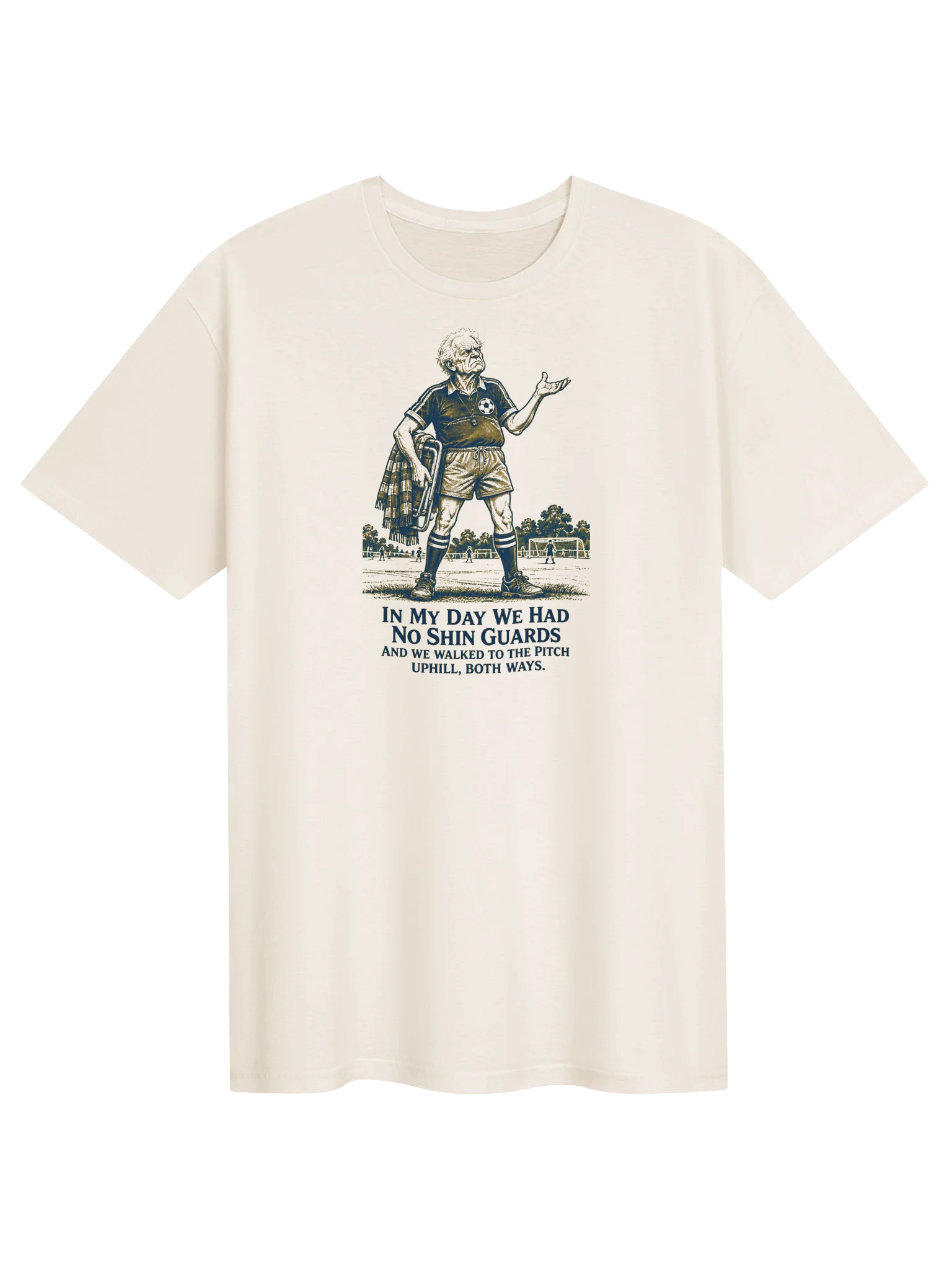 Old-School Grandpa Soccer Humor Tee product image (1)