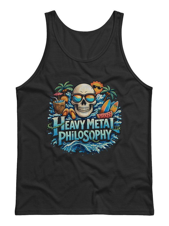 Metal On The Beach Tank Top product image (1)