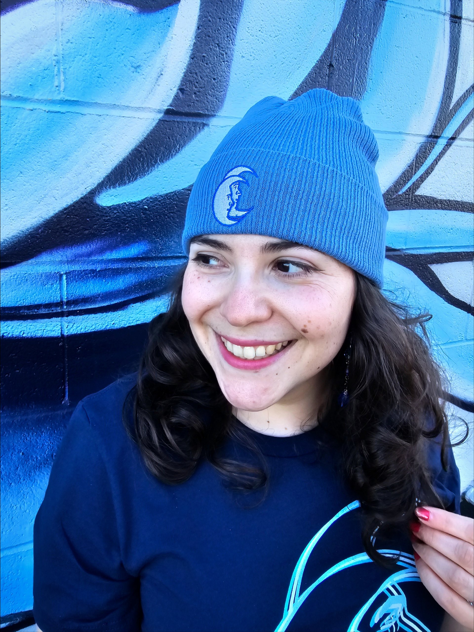 Drow Boys Moon Logo Beanie product image (1)