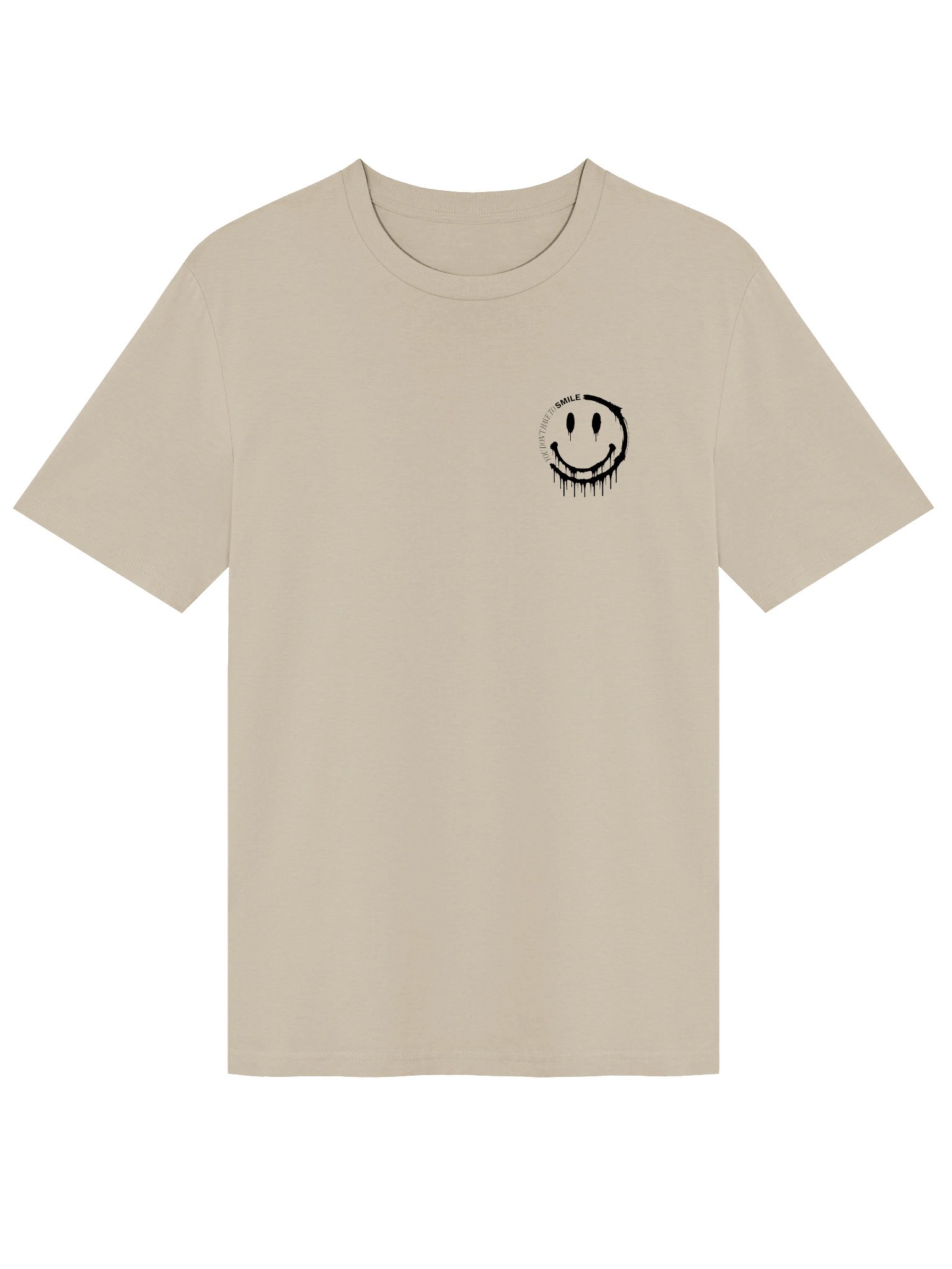 SMILE Organic Ribbed Crew-Neck T-Shirt product image (1)