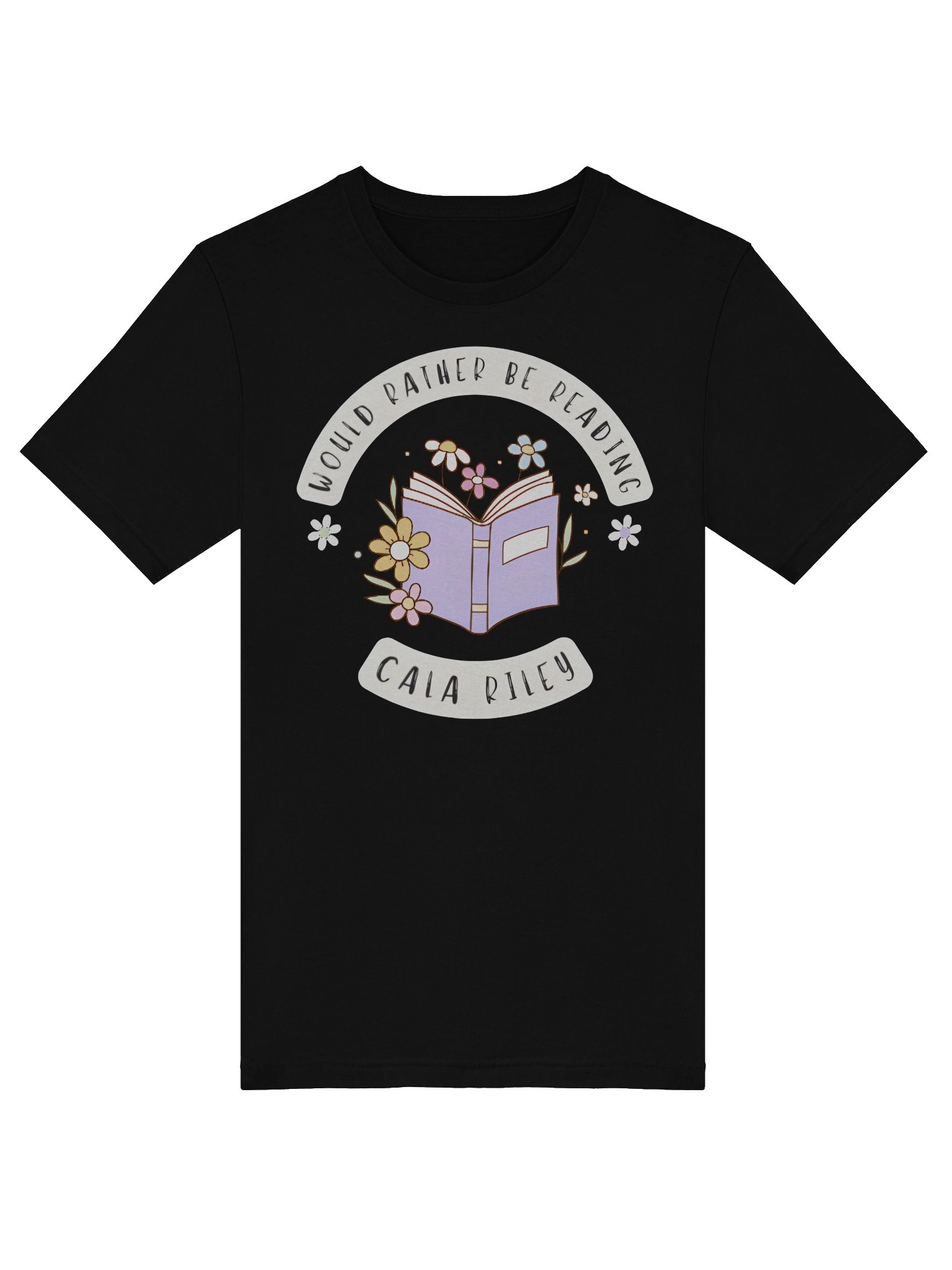Would rather be reading Tshirt product image (3)