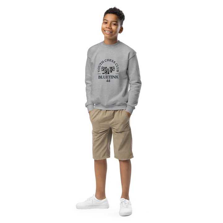 BlueTink44 Youth Chess Club Logo Sweatshirt product image (1)
