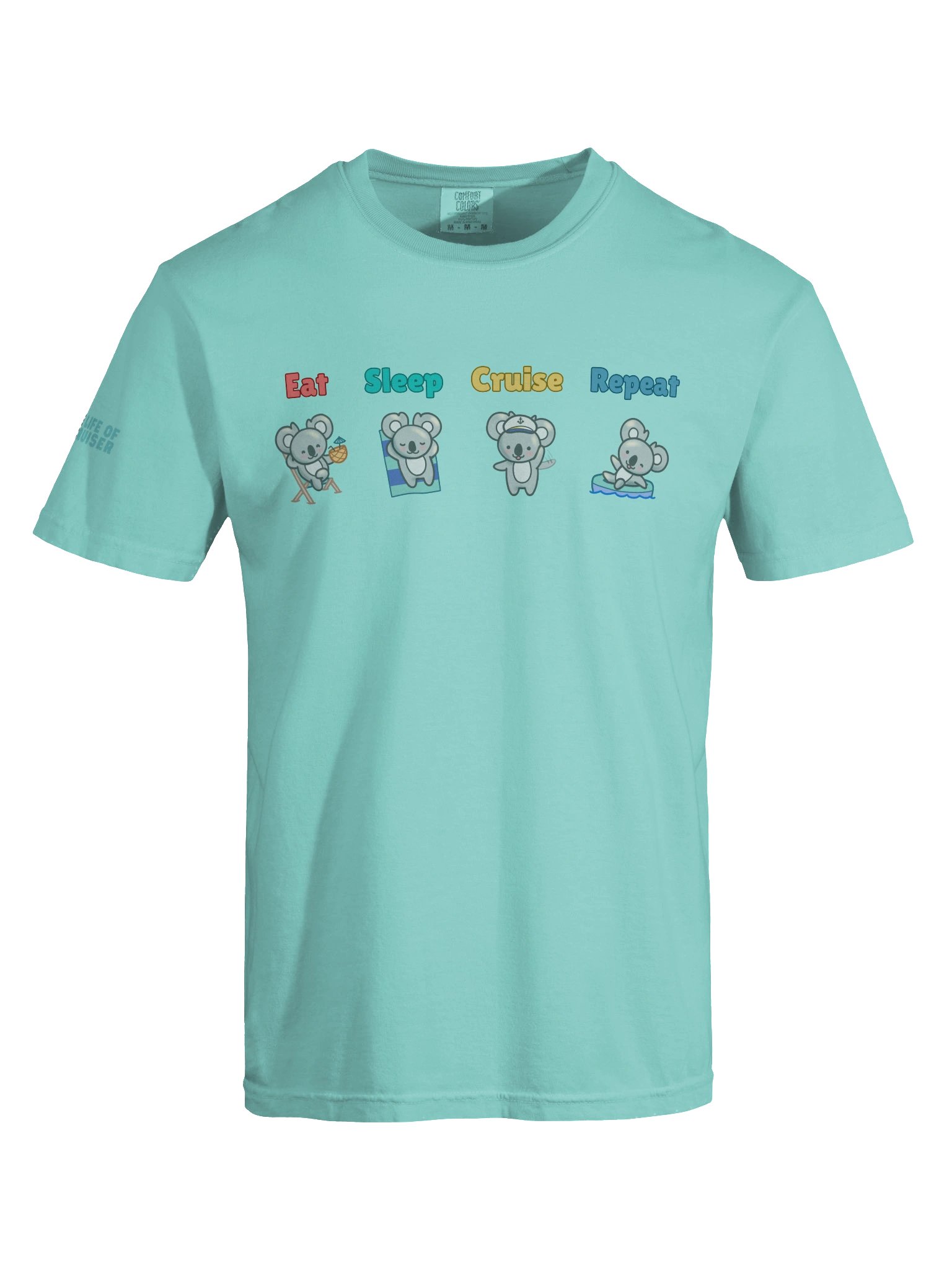 Eat. Sleep. Cruise. Repeat! | Unisex T-Shirt product image (61)