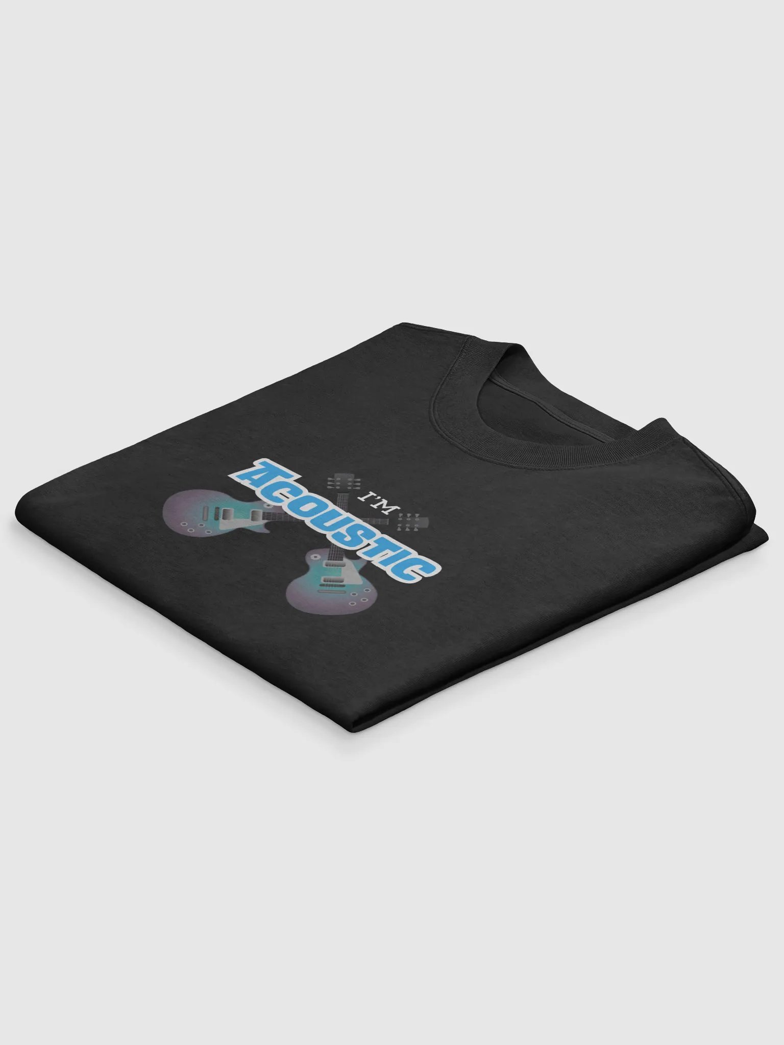 OVERSIZED I'm Acoustic T-Shirt product image (2)