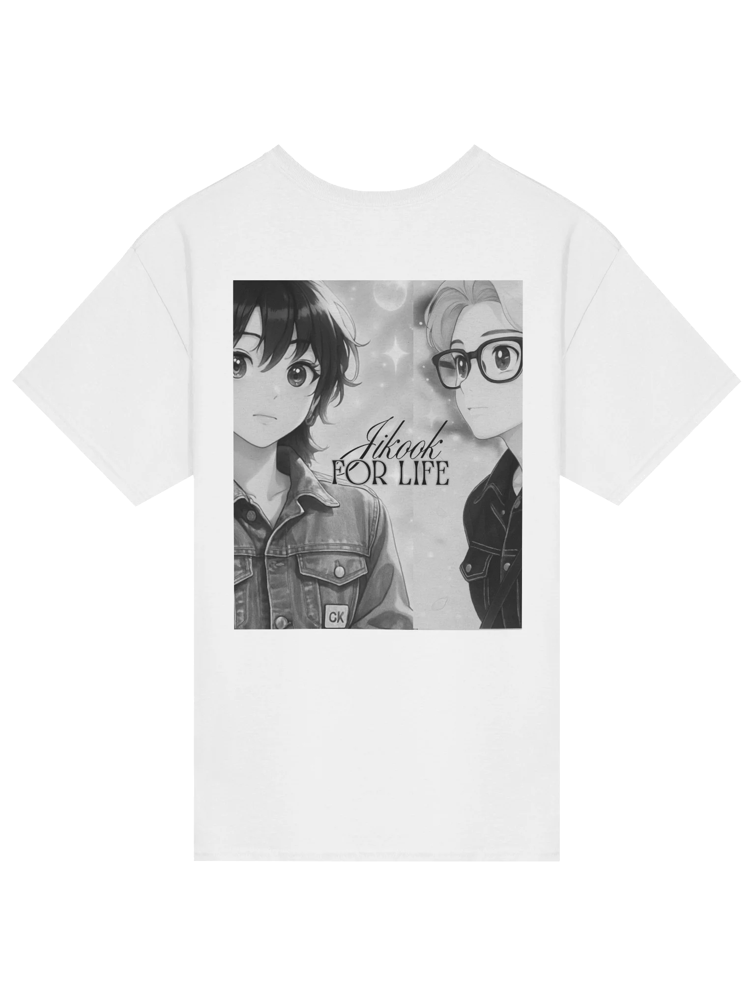 Jikook For Life Anime T-Shirt product image (2)