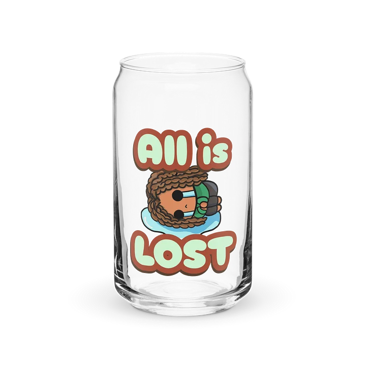 All is Lost Glass Can product image (1)