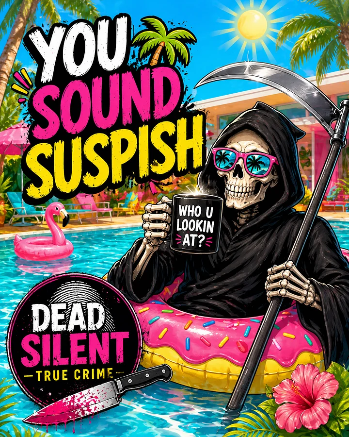 Limited 250 You Sound Suspish DSTC 2.5" x 3" Fridge Magnet product image (1)