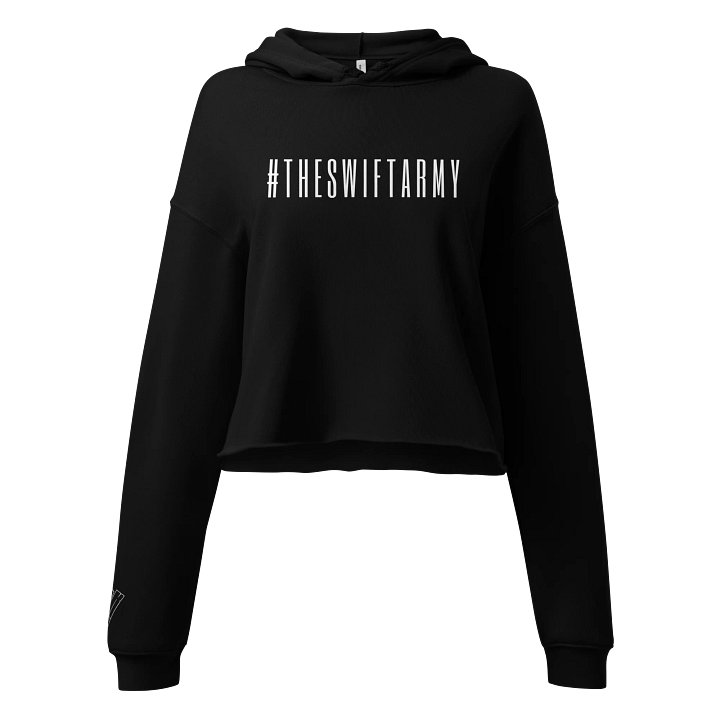 #theswiftarmy Crop Hoodie product image (1)