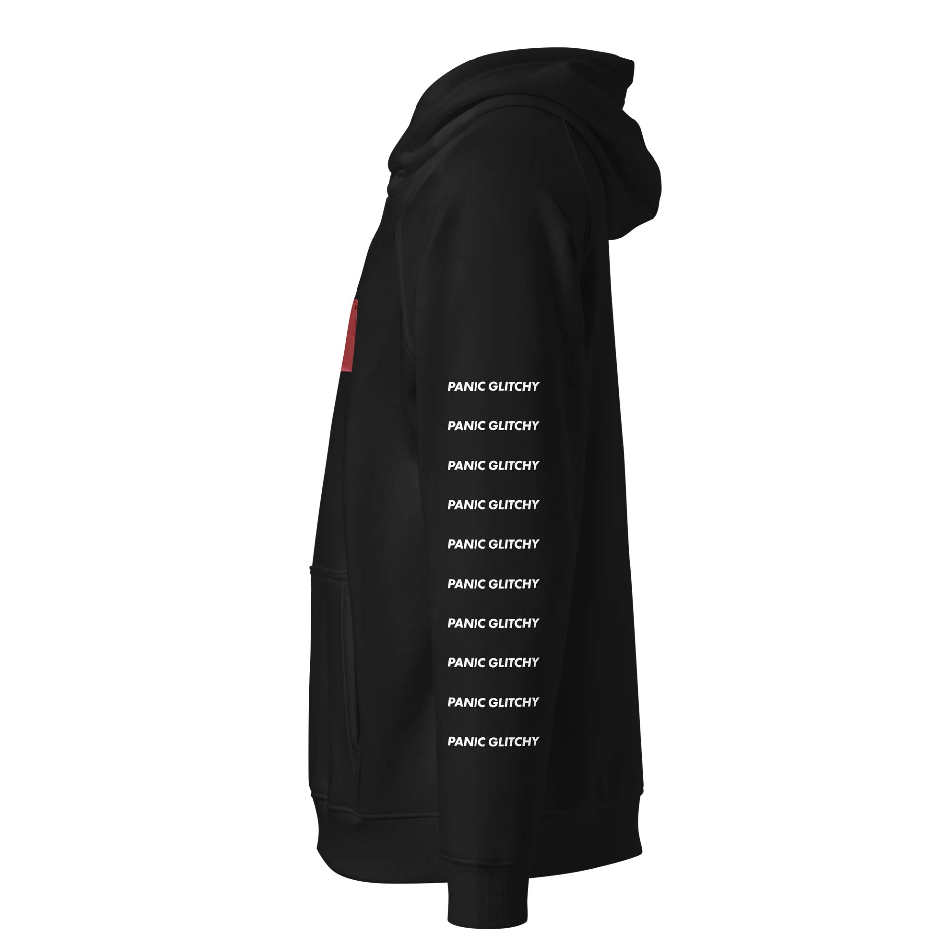 SussyBaka Torn Katakana Raglan Hoodie product image (3)