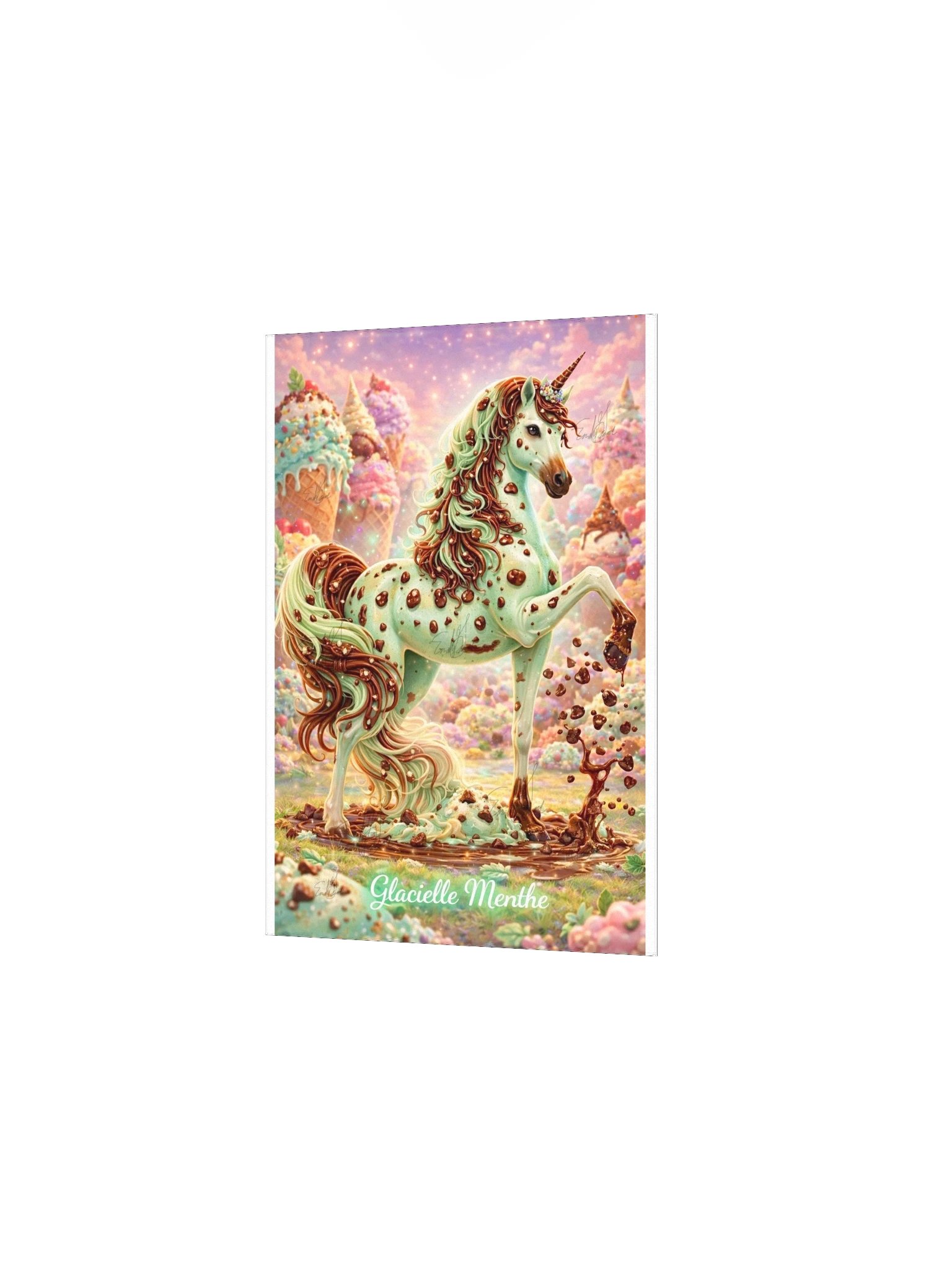 Glacielle Menthe — Foodie Unicorn Poster product image (2)