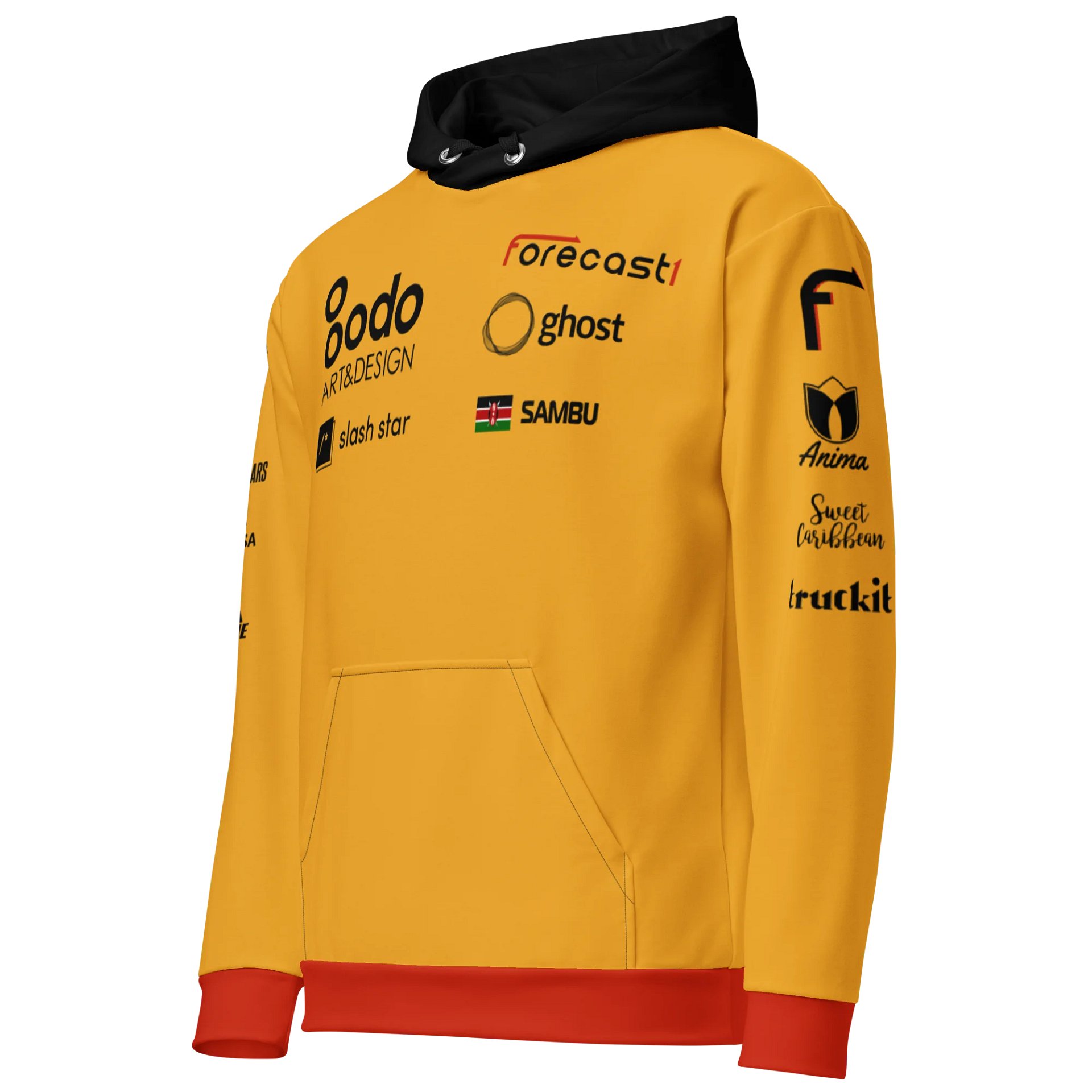 Sambu - Yellow Hoodie Personalized product image (2)
