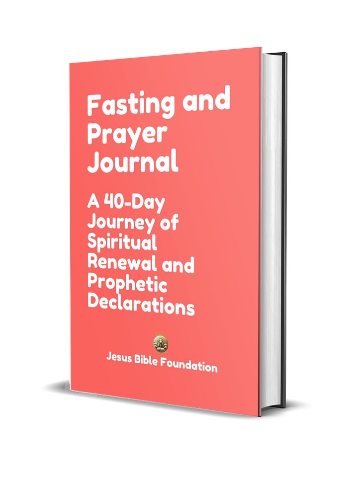 Fasting and Prayer Journal: A 40-Day Journey of Spiritual Renewal and Prophetic Declarations product image (1)