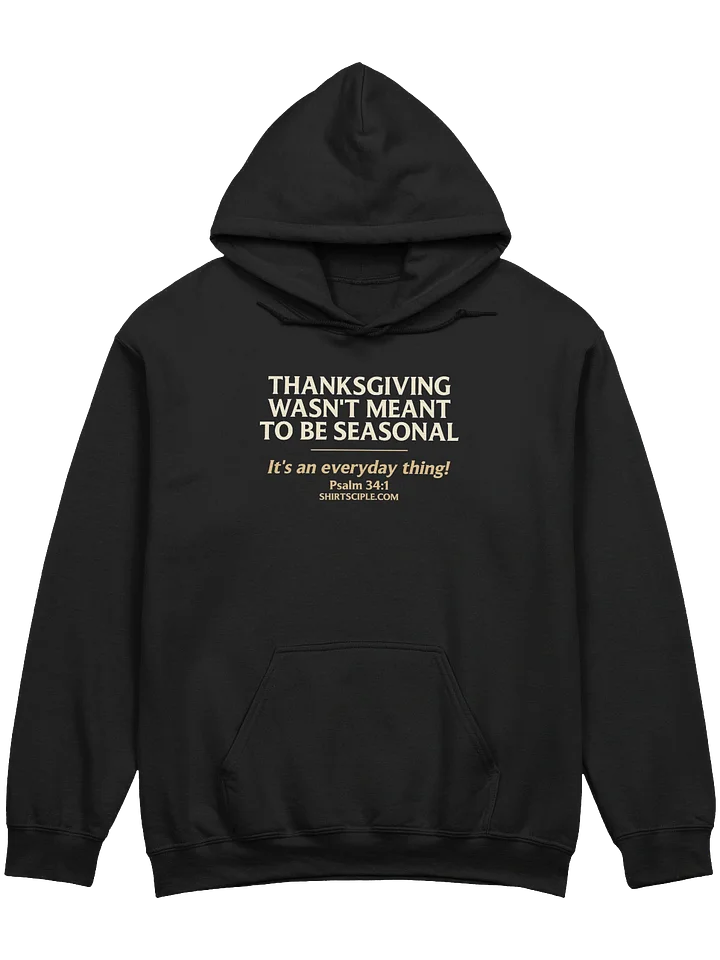 Thanksgiving Wasn't Meant To Be Seasonal Hoodie product image (1)