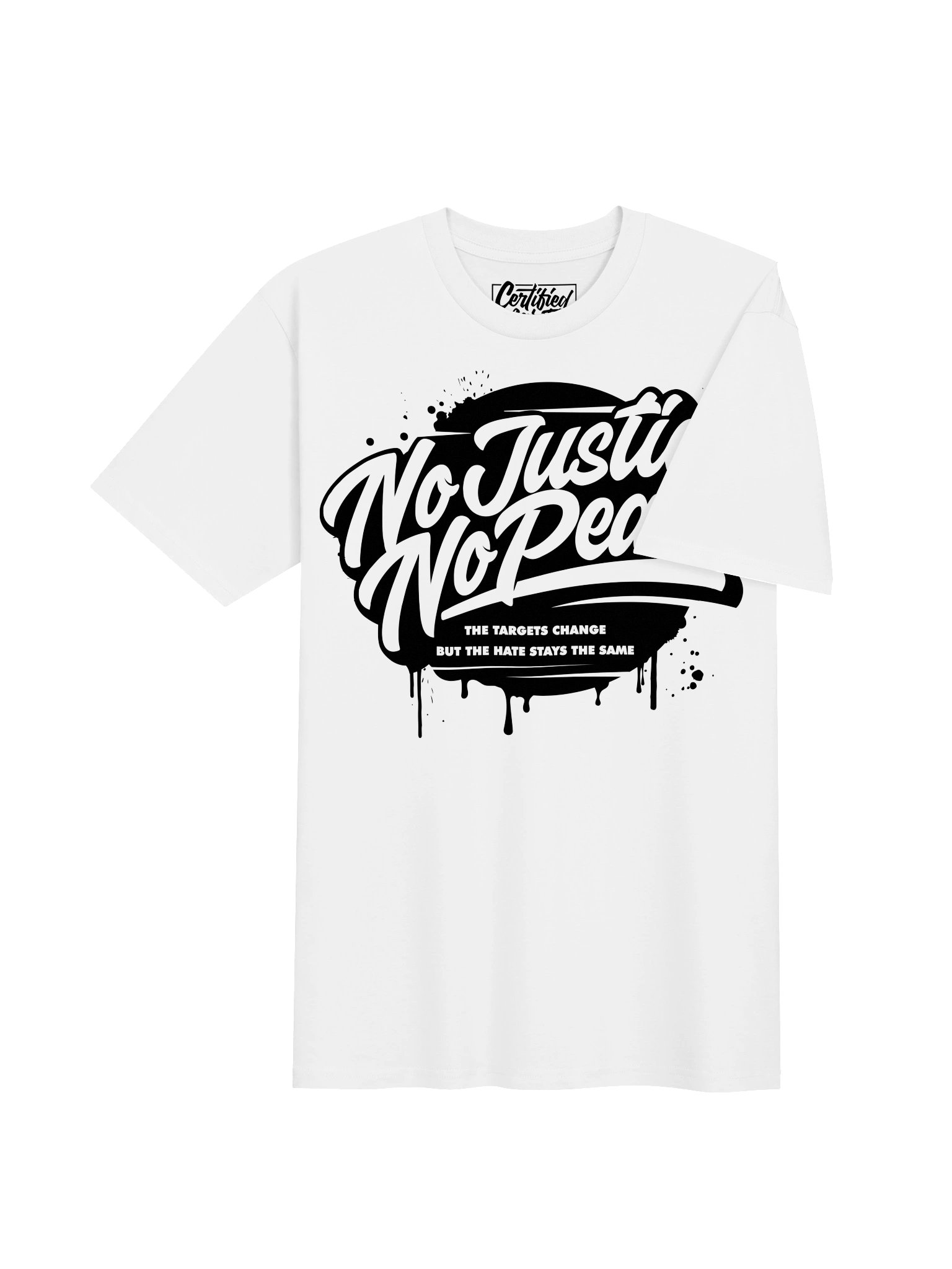 CBF- NO JUSTICE NO PEACE TEE product image (3)