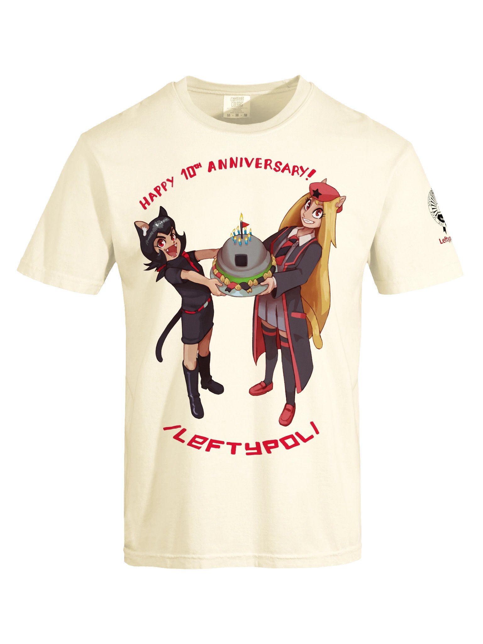 Alunya & Rodina — "Happy 10th Anniversary, /leftypol/!" product image (9)