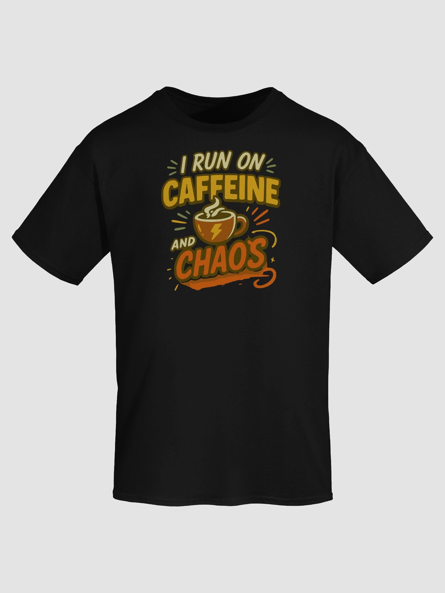 Caffeine and Chaos Shirt – For the Caffeinated Agents of Mayhem product image (7)