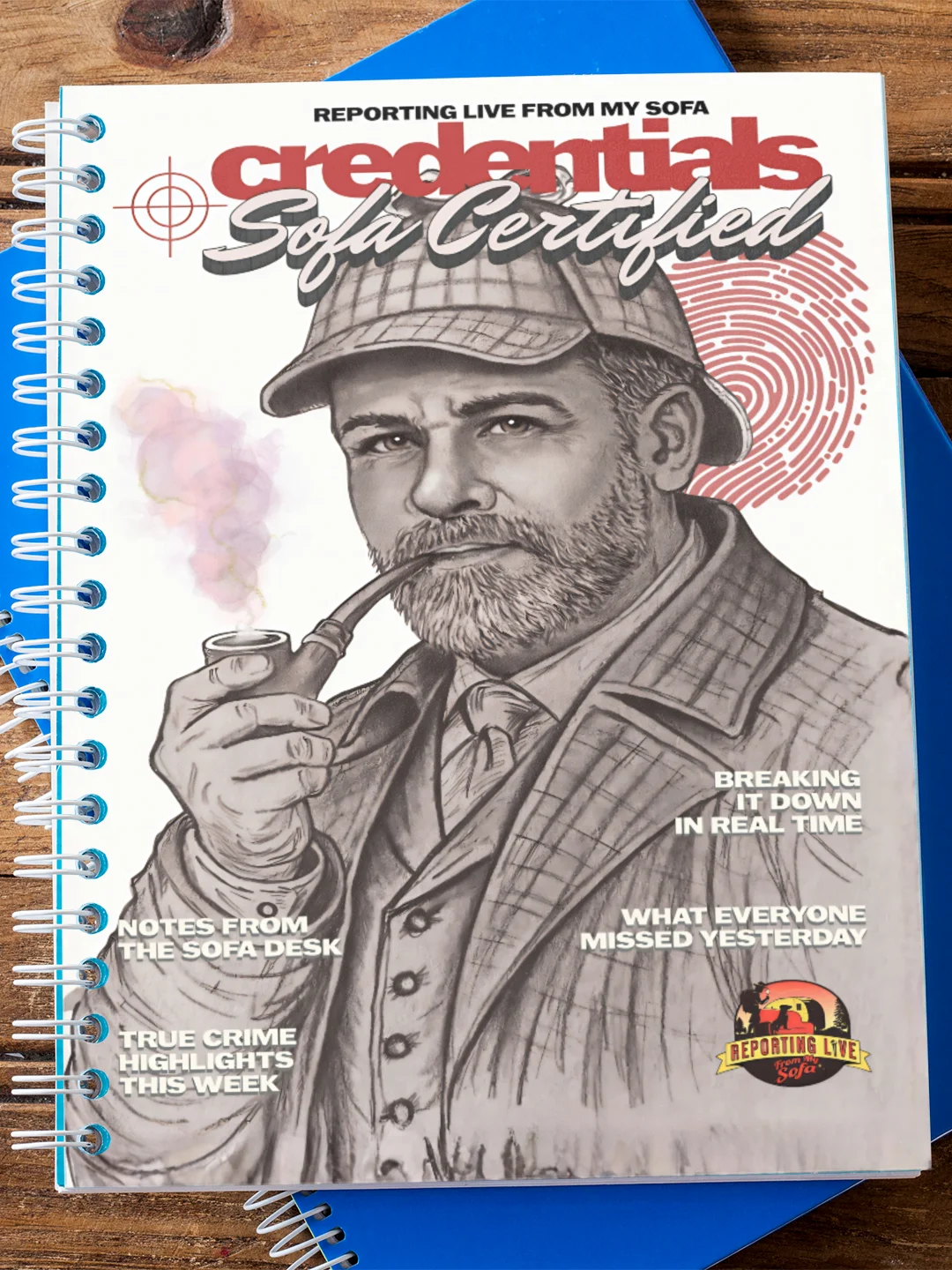 Sofa Certified Detective Notebook product image (5)