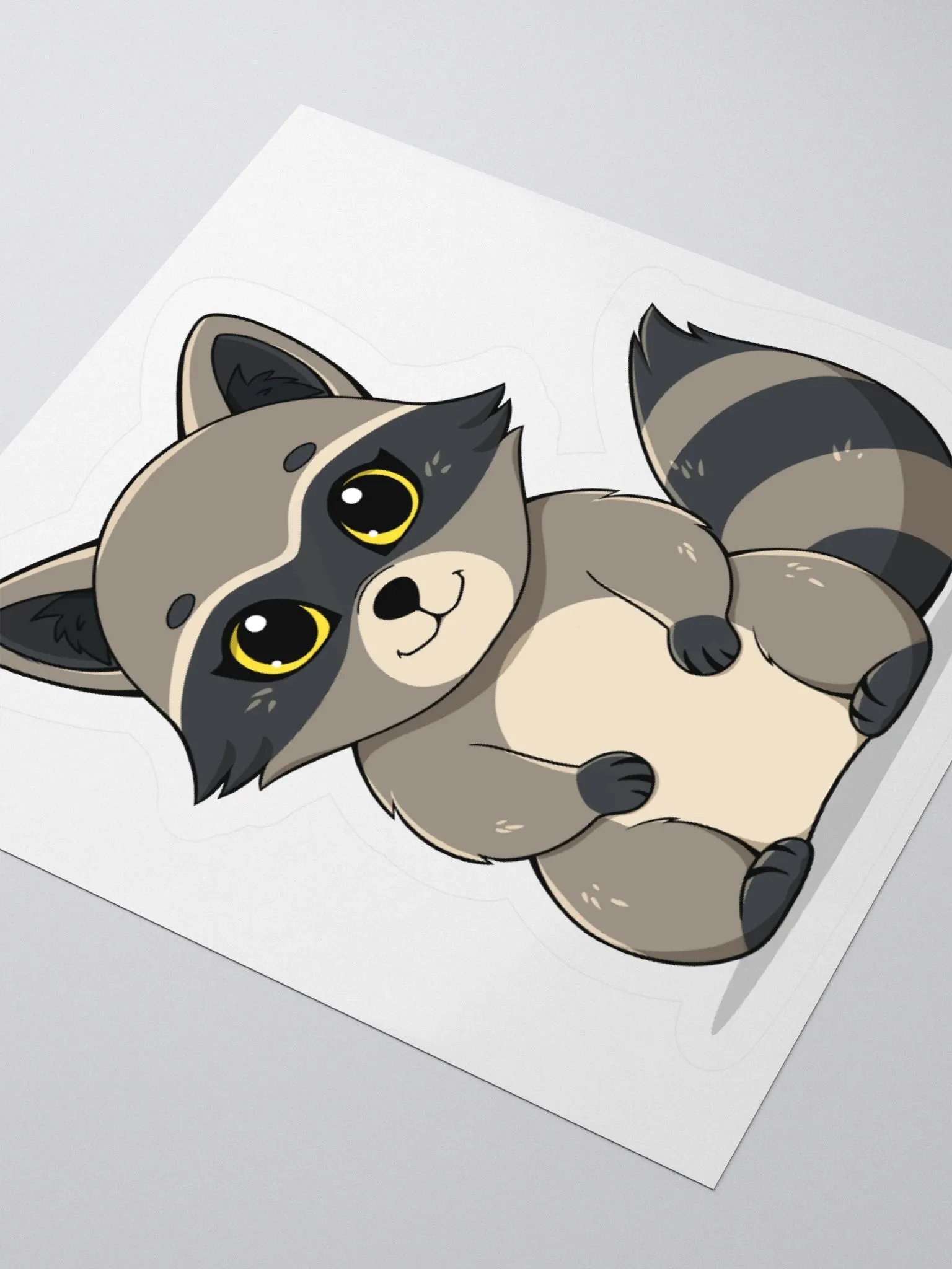 Cute chibi dumpster kitten product image (3)