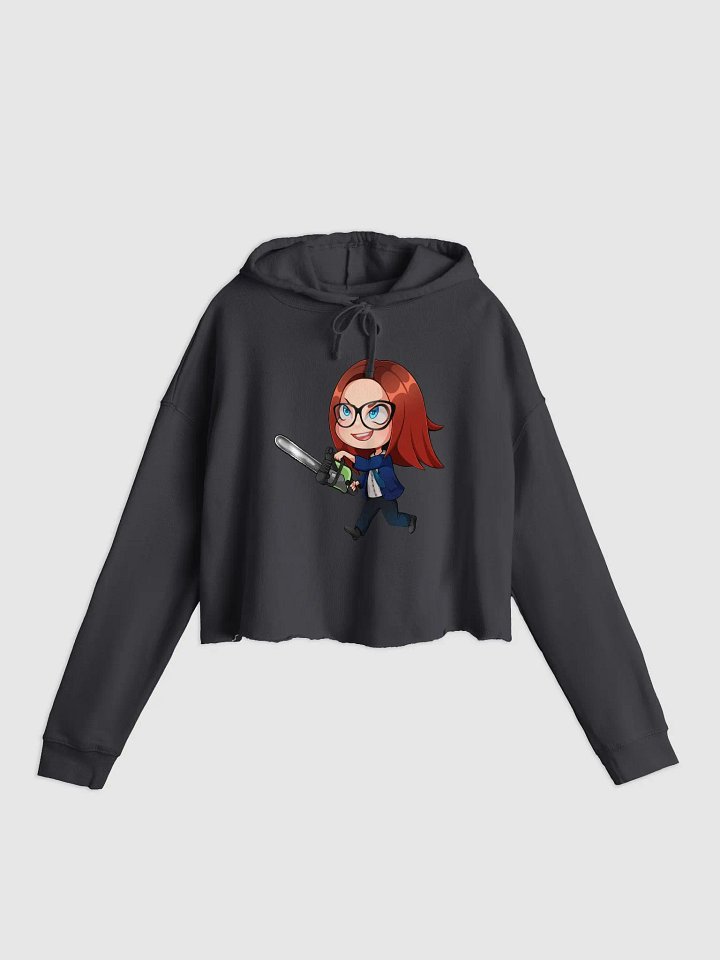 Coming For Ya Neck Cropped Hoodie product image (1)