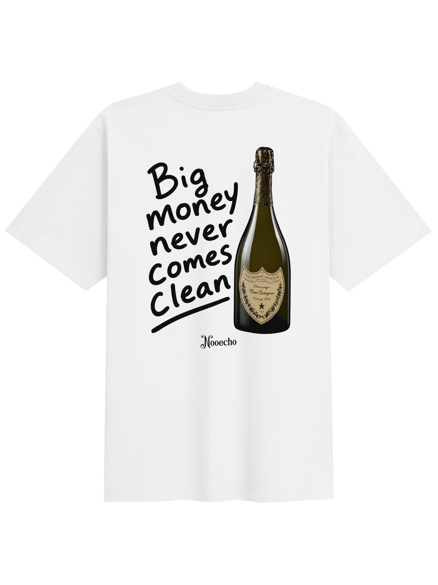 Big Money Never Comes Clean – Graphic Streetwear T-Shirt product image (1)