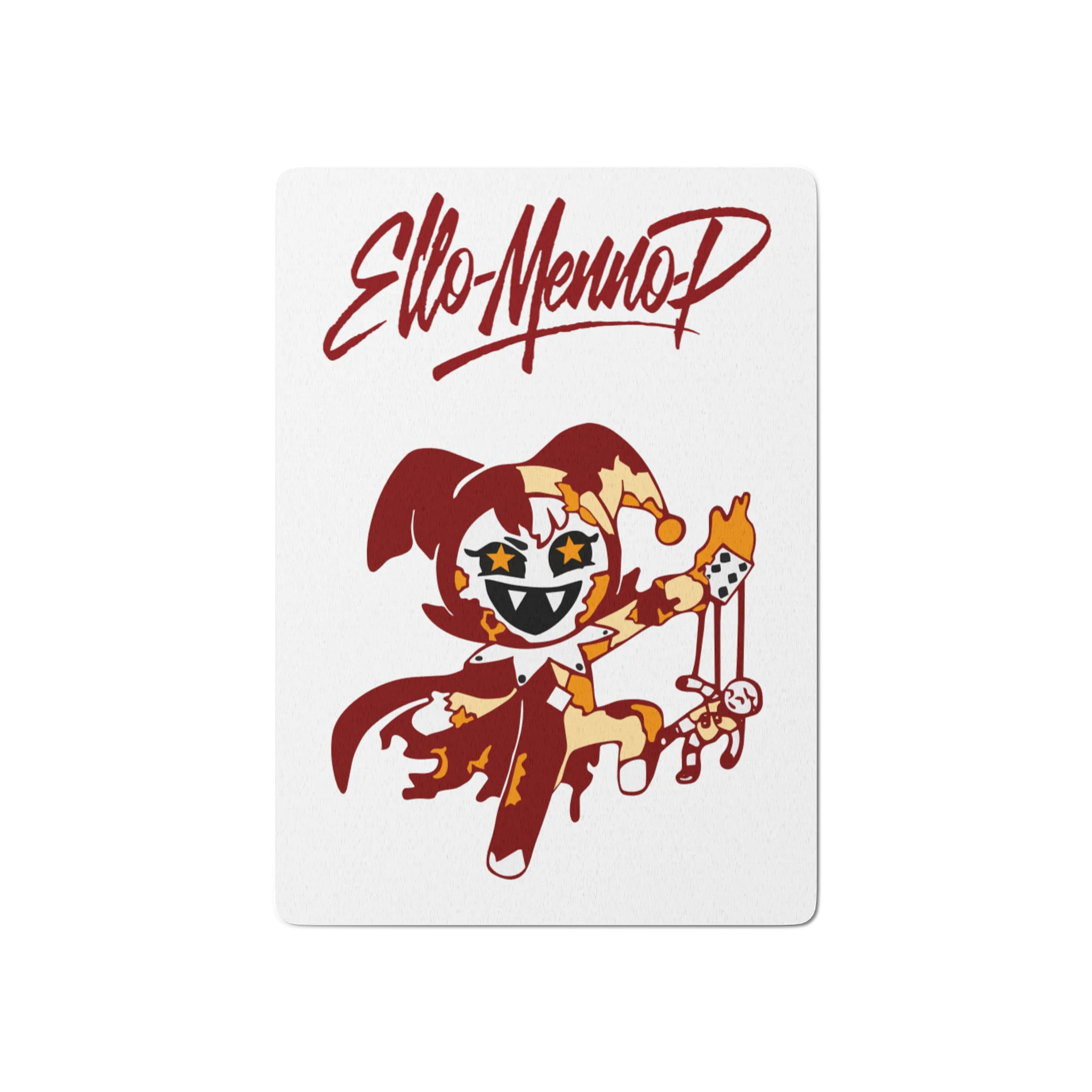 Poker Cards Jester (Red) product image (1)