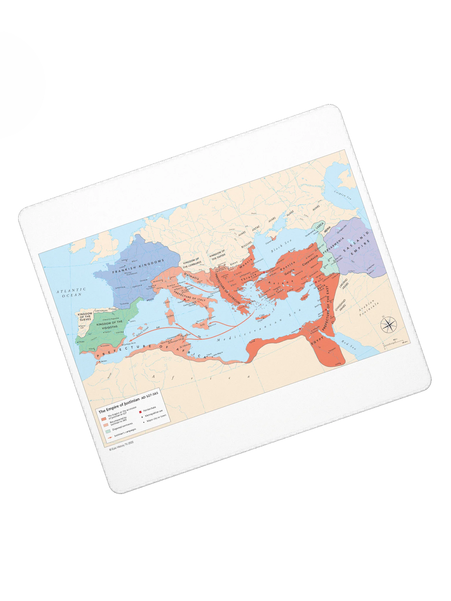 Empire of Justinian - Gaming Mouse Pad product image (7)
