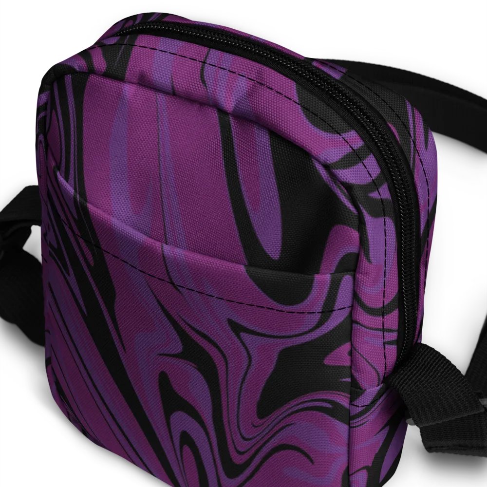 Purple Swirl Utility Crossbody Bag product image (6)