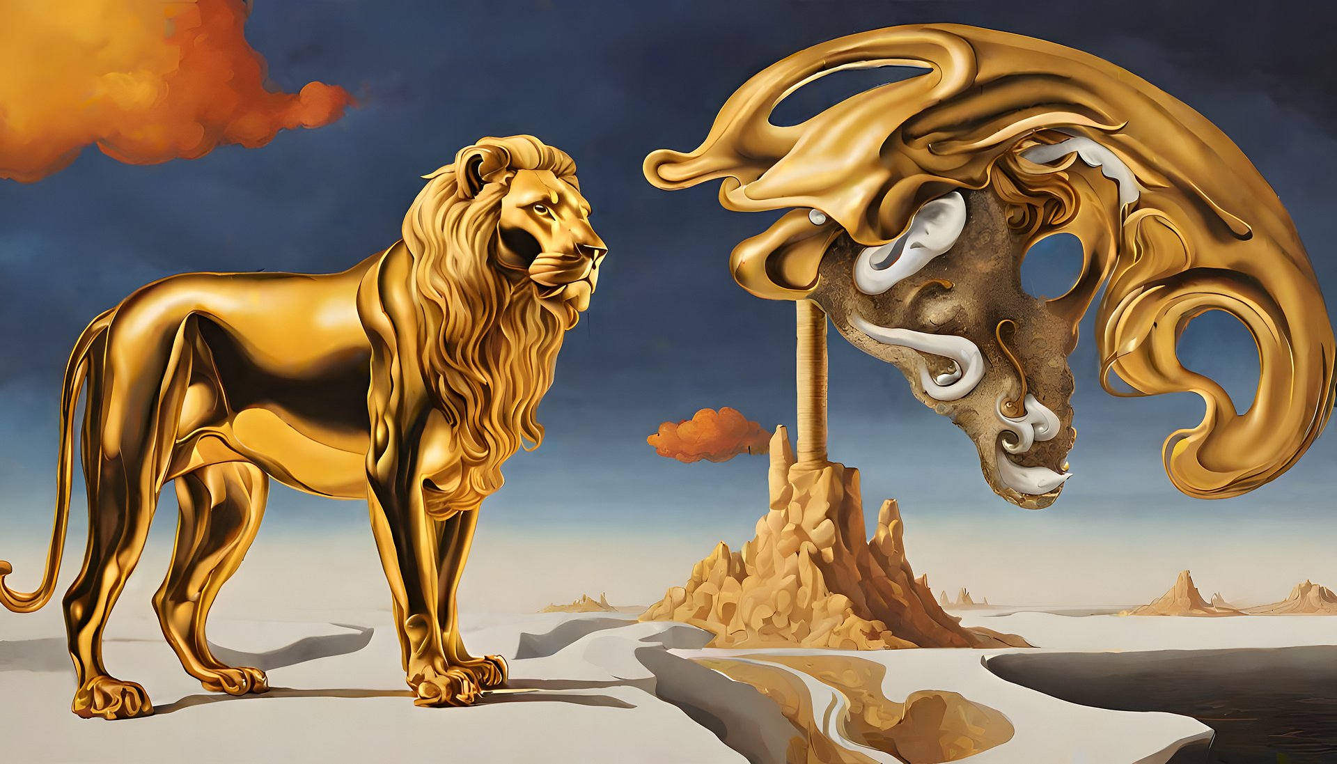 Leo's Galactic Royalty: Cosmic Grandeur Coronates Your Fierce Pride product image (1)