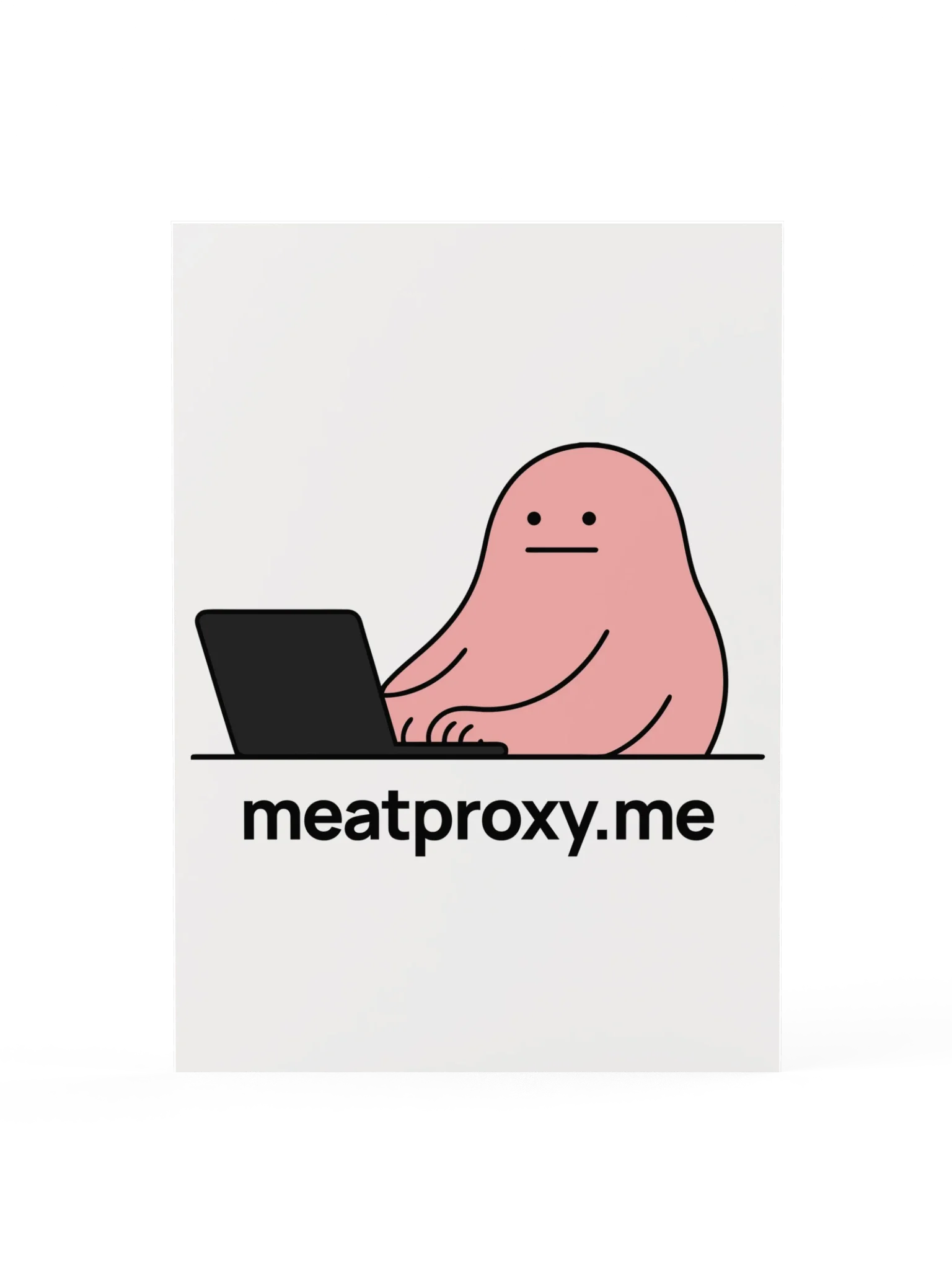 Meat Proxy at Work Poster