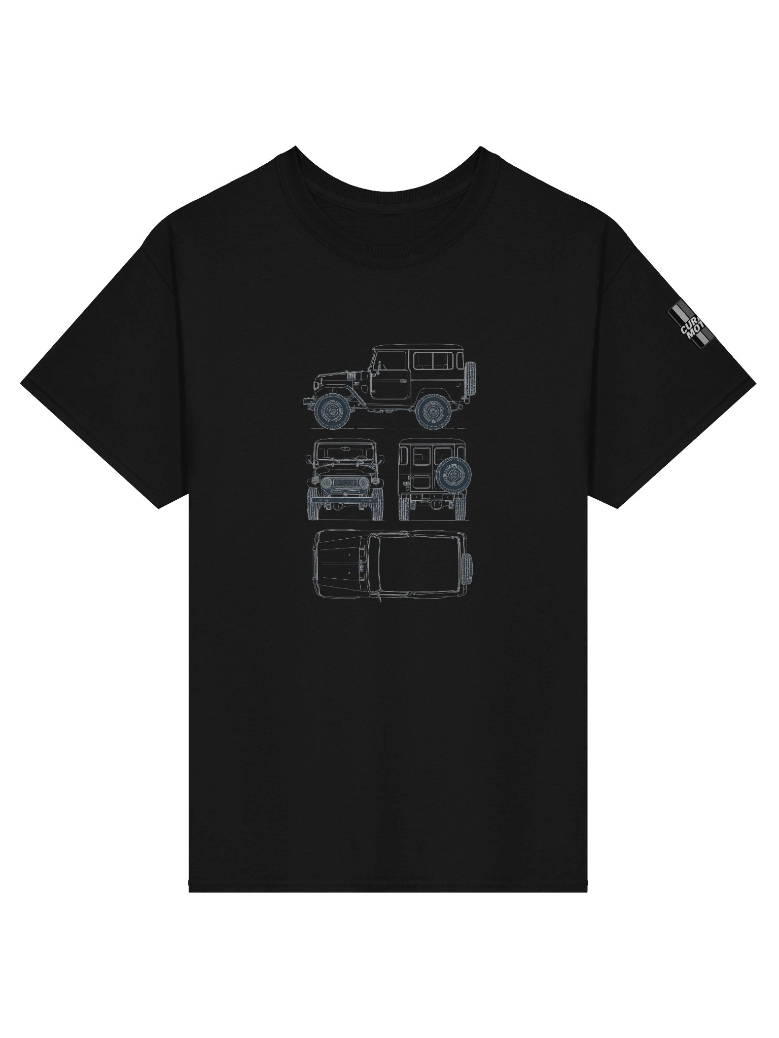 CM Jeep Line Art T Shirt product image (2)