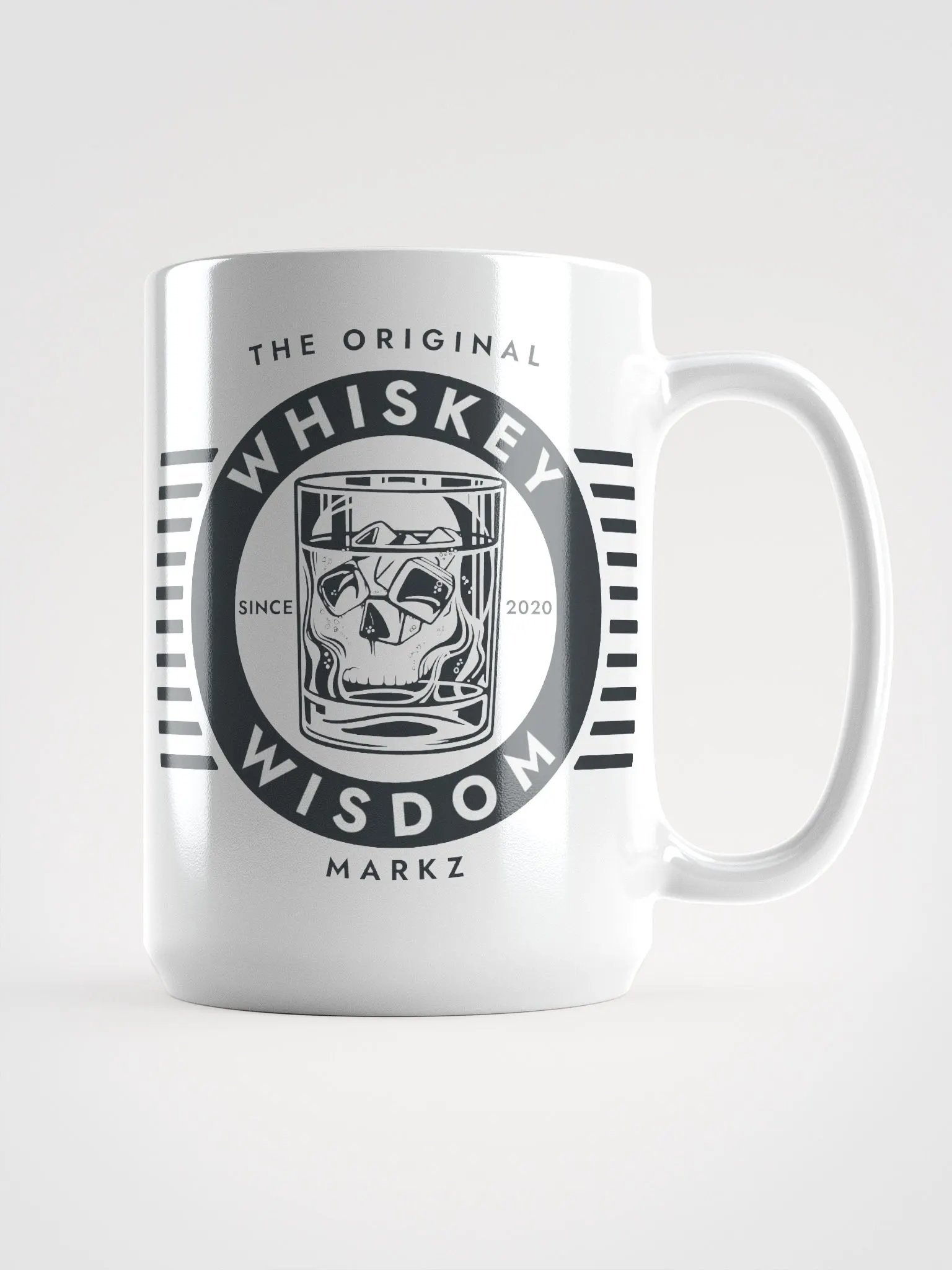 The Original MarkZ Whiskey & Wisdom Coffee Mug product image (1)