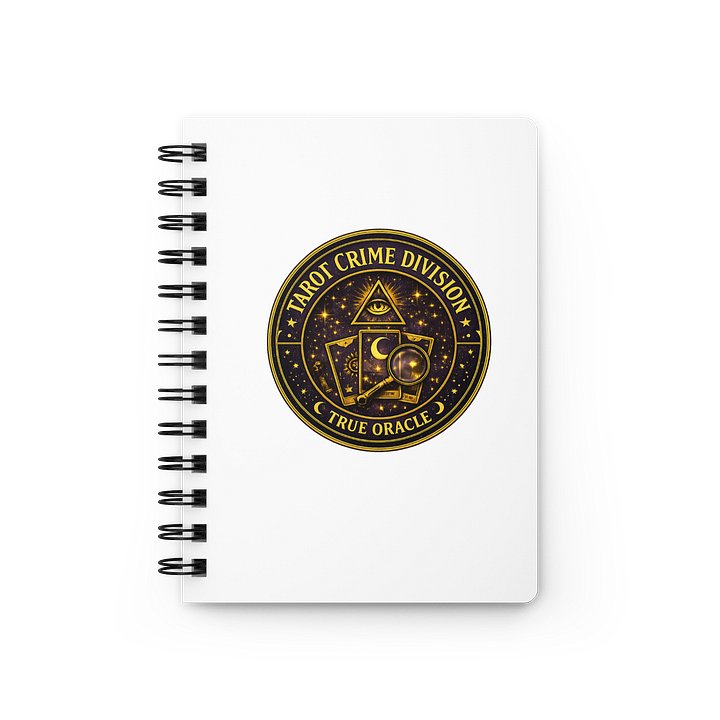 Tarot Crime Division Notebook — True Oracle product image (1)