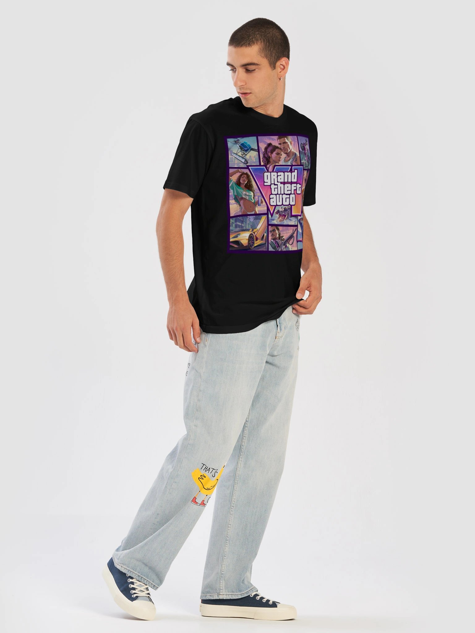 GTA VI Official Cover Art T-Shirt product image (5)