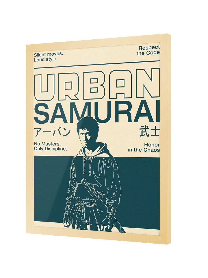 Urban Samurai Framed Poster product image (2)