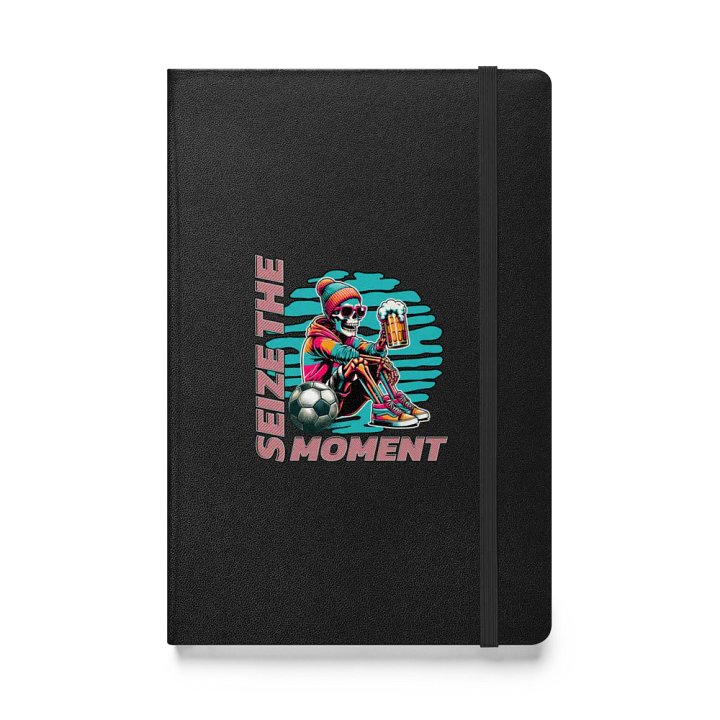 Seize The Moment Skeleton Beer Soccer Vibrant Journal product image (1)